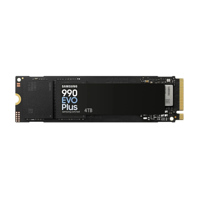 SSD Samsung 990 EVO Plus NVMe, 4TB, M.2, 6300 MB/s Escritura, 7250 MB/s Lectura, PCI Express 4.0
