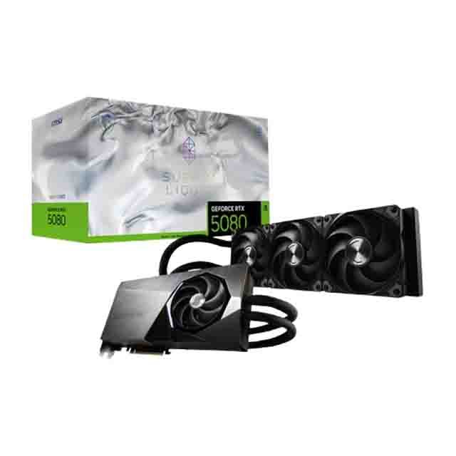 Tarjeta de Video MSI NVIDIA GeForce RTX 5080 16G SUPRIM LIQUID SOC, 1GB 256-bit GDDR7, PCI Express x16 5.0 