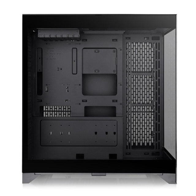 Gabinete Thermaltake CTE E600 MX con Ventana, Midi-Tower, ATX/Mini-ITX/Micro-ATX/E-ATX, USB 3.0, sin Fuente, 3 Ventiladores Instalados, Negro