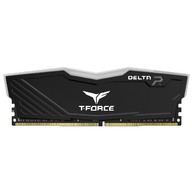 Memoria RAM Team Group T-Force Delta RGB Black DDR4, 3600MHz, 16GB, Non-ECC, CL18, XMP