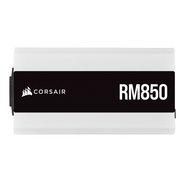 Fuente de Poder Corsair RM850 80 PLUS Gold, 24-pin ATX, 140mm, 850W, Blanco