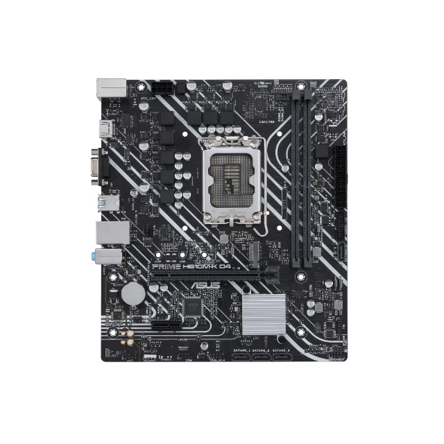 Tarjeta Madre ASUS Micro-ATX H610M-K D4, S-1700, Intel H610, HDMI, 64GB DDR4 para Intel