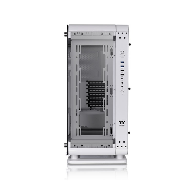 Gabinete Thermaltake Core P6 con Ventana RGB, Midi-Tower, ATX/Mini-ITX/Micro-ATX, USB 2.0/3.0, sin Fuente, Blanco
