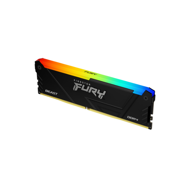 Memoria RAM Kingston FURY Beast RGB DDR4, 3600MHz, 16GB, Non-ECC, CL18, XMP