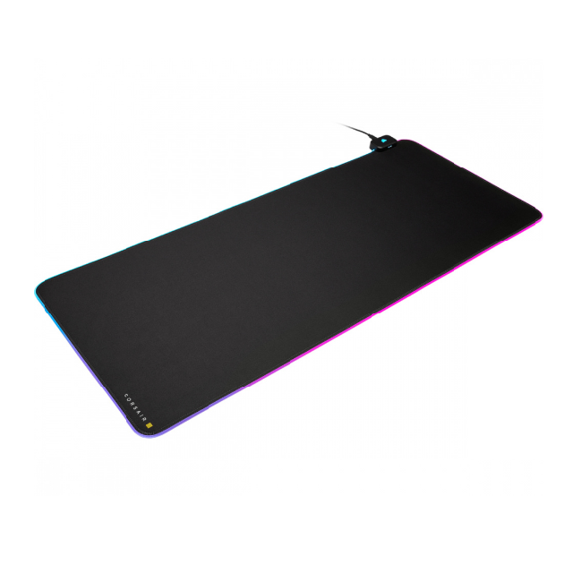 Mousepad Gamer Corsair MM700 RGB XL, 93 x 40cm, Grosor 4mm, Negro