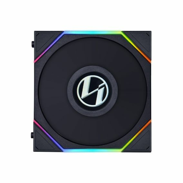 Ventilador Lian Li UNI FAN TL LCD RGB, 120mm, 350 - 1900RPM, Negro - 3 Piezas, Incluyue HUB