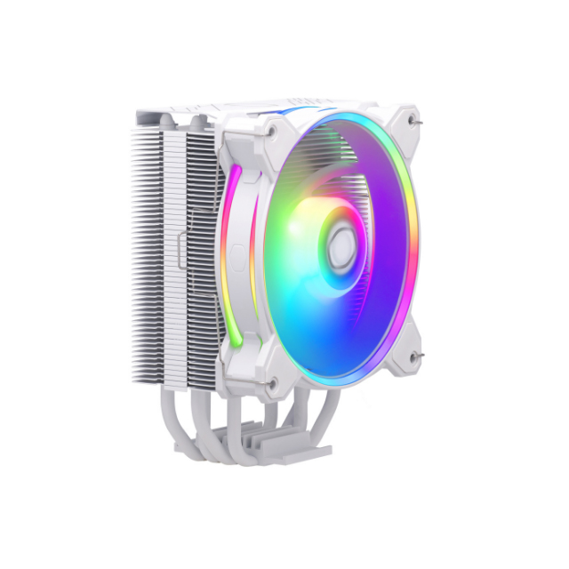 Disipador CPU Cooler Master Hyper 212 Halo White, 120mm, 650 - 2050RPM, Blanco