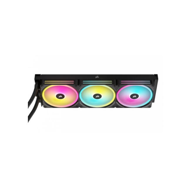 Corsair iCUE Link H170i RGB AIO Enfriamiento Líquido para CPU, 3x 140mm, 400 - 2000RPM, Negro