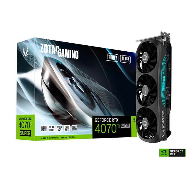 Tarjeta de Video Zotac NVIDIA GAMING GeForce RTX 4070 Ti SUPER Trinity, 16GB 256-bit GDDR6X, PCI Express 4.0