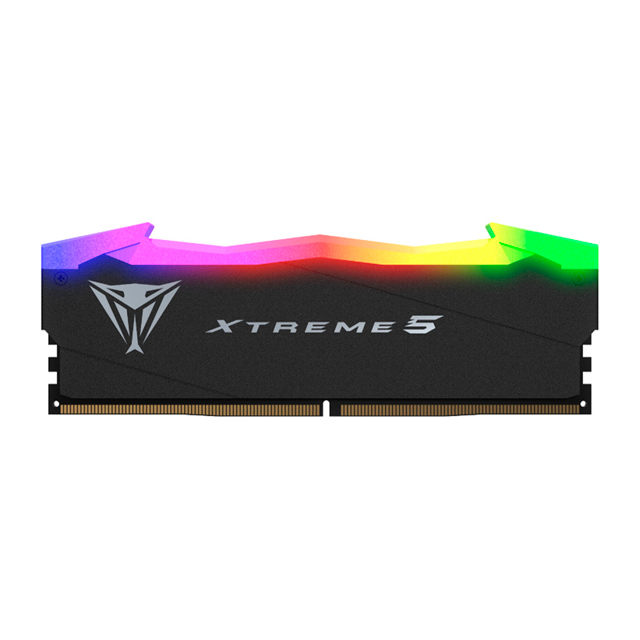 Kit Memoria RAM Patriot Viper Xtreme RGB DDR5, 8000MHz, 48GB (2 x 24GB), ECC, CL38, XMP