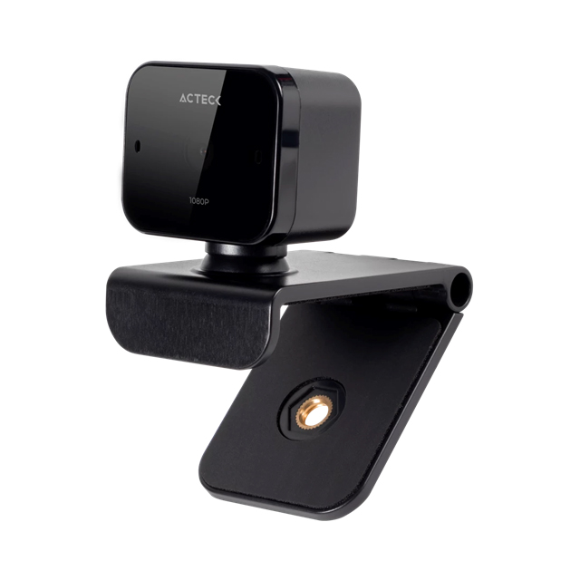 Camara Web Haptos Plus CW460 1080p + 15 FPS Auto Focus con Microfono + Ajuste Multiángulo Advanced Series Negro