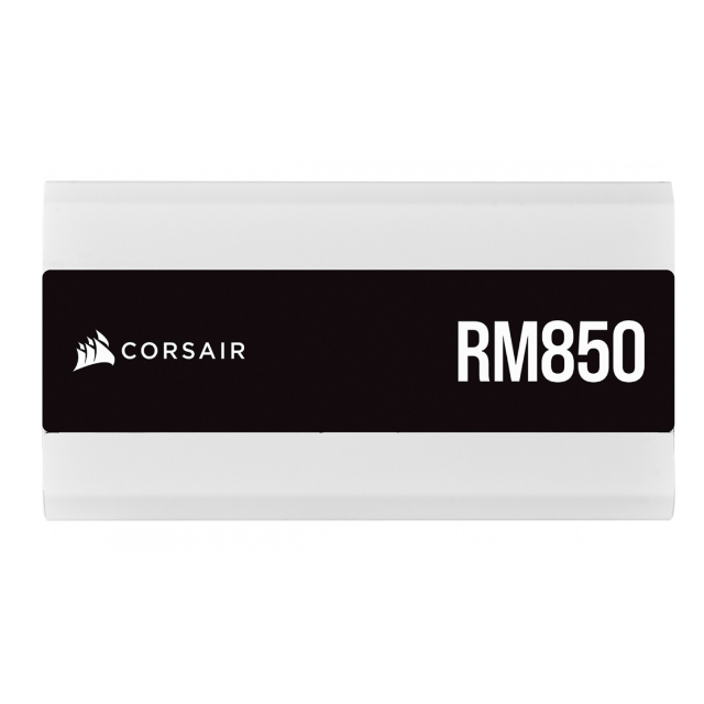 Fuente de Poder Corsair RM850 80 PLUS Gold, 24-pin ATX, 140mm, 850W, Blanco