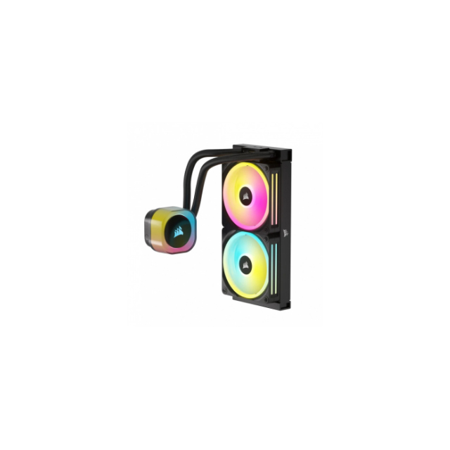 Corsair iCUE Link H115i RGB AIO Enfriamiento Líquido para CPU, 2x 140mm, 400 - 2000RPM, Negro