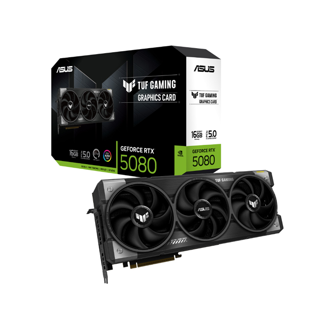 Tarjeta de Video ASUS TUF GAMING Nvidia GeForce RTX 5080, 16GB, GDDR7, PCI Express 5.0, 256 Bits