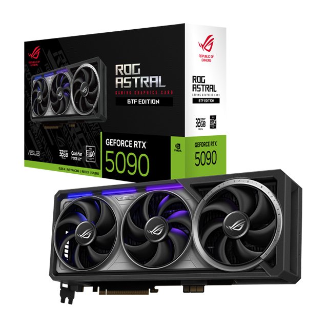 Tarjeta de Video ASUS NVIDIA GeForce RTX 5090 ROG Astral BTF EDITION, 32GB 512-bit GDDR7, PCI Express 5.0
