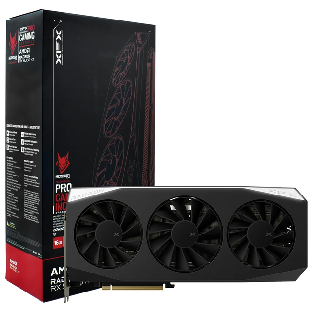 Tarjeta de Video XFX AMD Radeon RX 9060 XT OC Gaming Edition, 16GB 128-bit GDDR6, PCI Express x16 5.0, Mín. 450W
