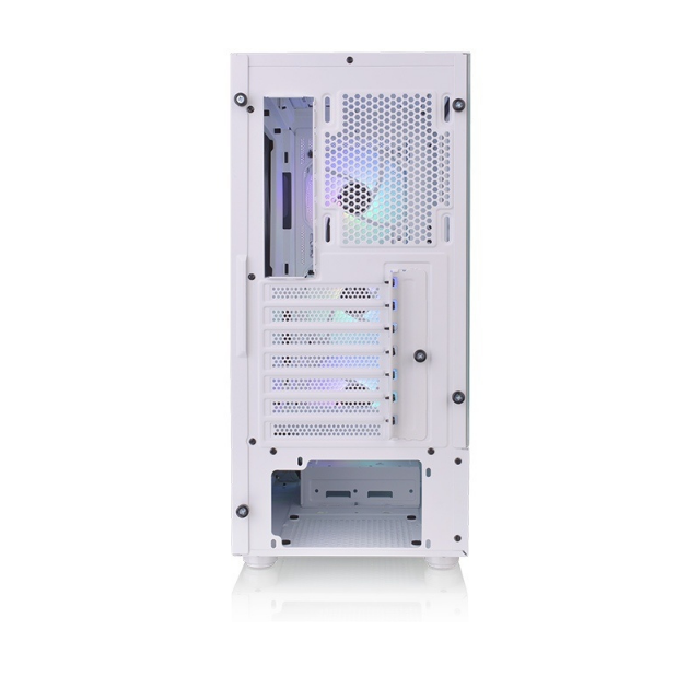 Gabinete Thermaltake S200 TG ARGB Snow con Ventana, Midi-Tower, ATX/Micro ATX/Mini-ITX, USB 3.0, sin Fuente, 3 Ventiladores Instalados ARGB, Blanco