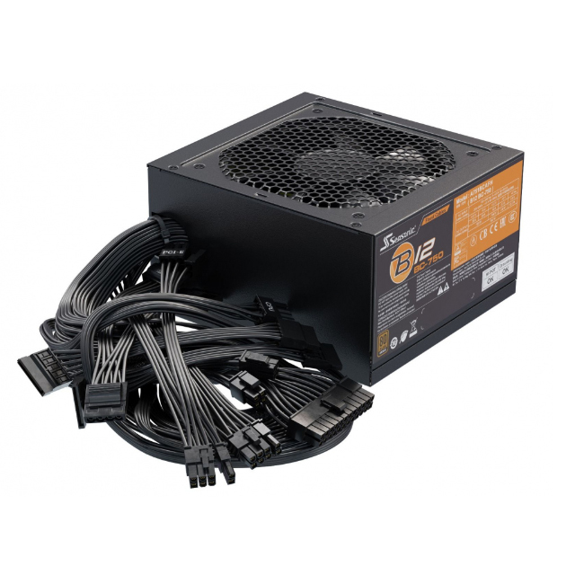 Fuente de Poder Seasonic B12 BC 80 PLUS Bronze, 20+4 pin ATX, 120mm, 750W