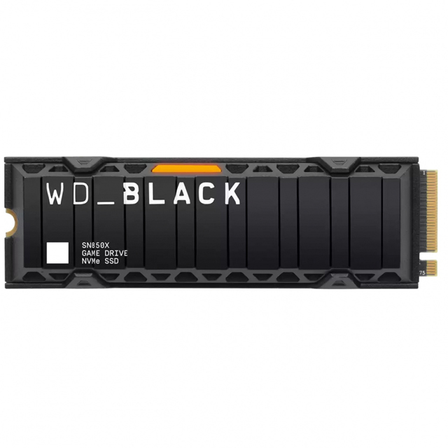 SSD Western Digital WD Black SN850X NVMe, 2TB, PCI Express 4.0, M.2 - con Disipador de Calor