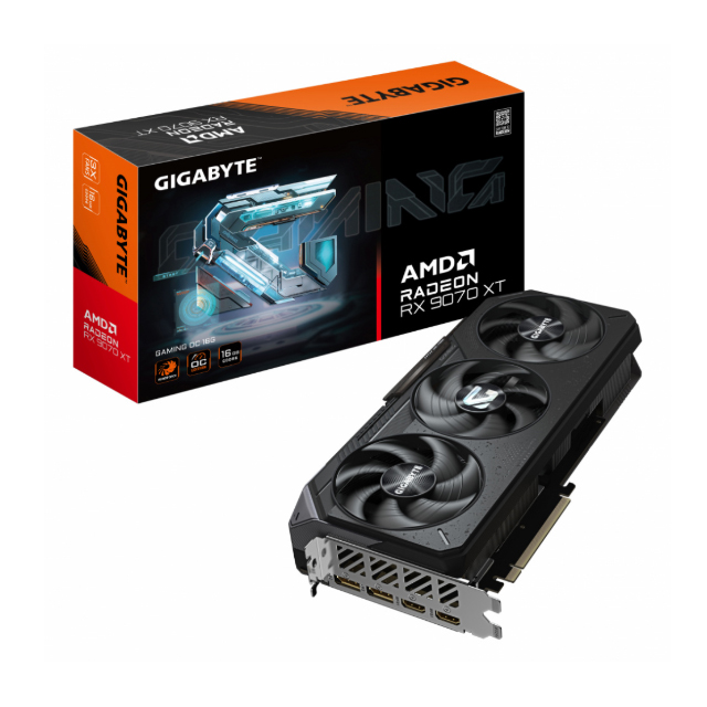 Tarjeta de Video Gigabyte AMD Radeon RX 9070 XT GAMING OC, 16GB 256-bit GDDR6, PCI Express 5.0