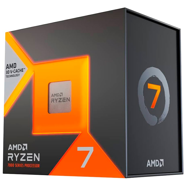 Procesador AMD Ryzen 7 7800X3D, S-AM5, 4.2GHz, 8-Core, 96MB L3 Cache - no incluye Disipador