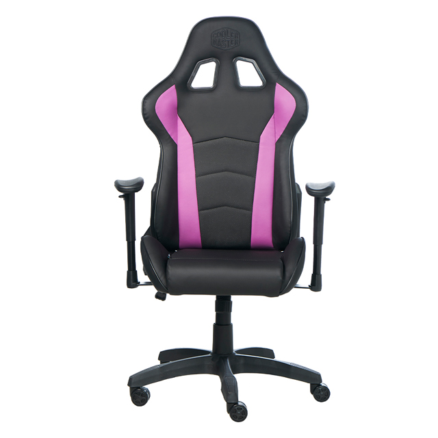 Cooler Master Silla Gamer Caliber R1, hasta 150Kg, Negro/Púrpura