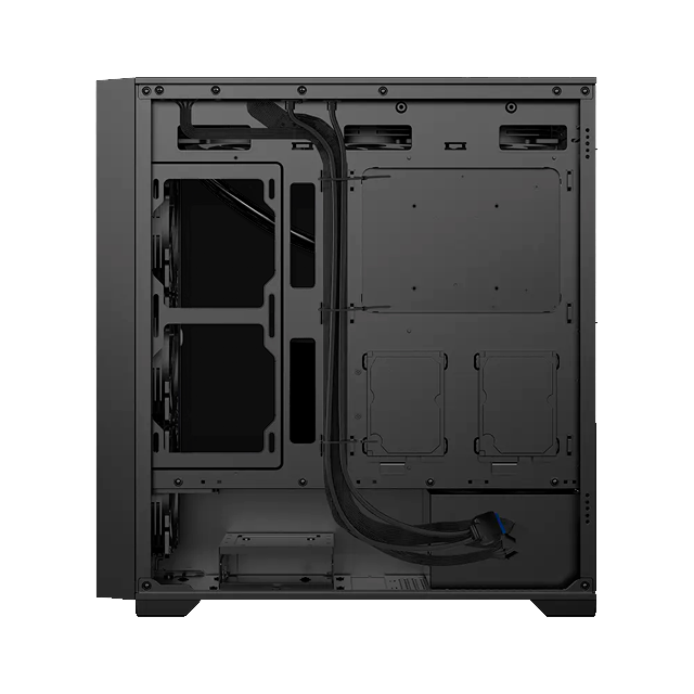 Gabinete Balam Rush Carbono Twin Mate 9000 con Ventana RGB, Full-Tower, ATX/E-ATXMicro-ATX/Mini-ITX, USB 3.0/2.0, sin Fuente, 4 Ventiladores RGB Instalados, Negro