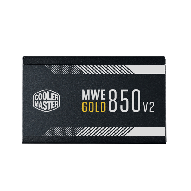 Fuente de Poder Cooler Master MWE Gold 850 - V2 Full Modular 80 PLUS Gold, 24-pin ATX, 120mm, 850W