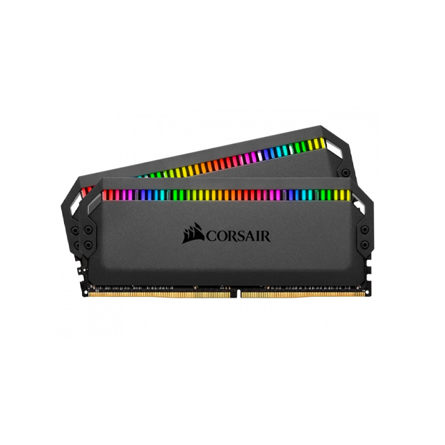 Kit Memoria RAM Corsair Dominator Platinum RGB DDR4, 3200MHz, 16GB (2 x 8GB), Non-ECC, CL16, XMP