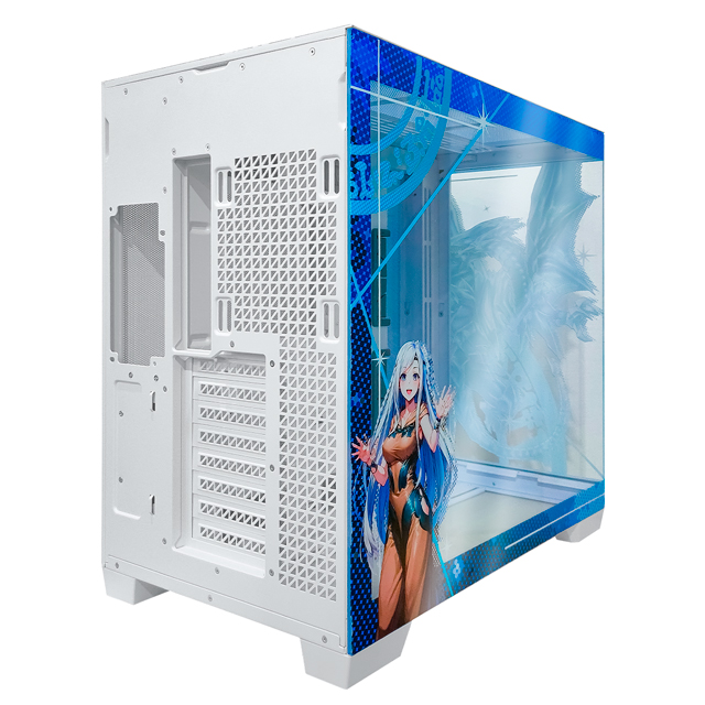 MODCASE001 - Antec C8 con Ventana, Full Tower, ATX/ITX/micro ATX, USB 3.2, sin Fuente, sin Ventiladores Instalados, Blanco