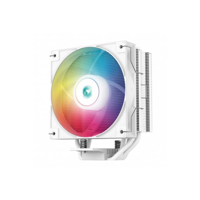 Disipador CPU DeepCool AG400 BK ARGB, 120mm, 500 - 2000RPM, Blanco