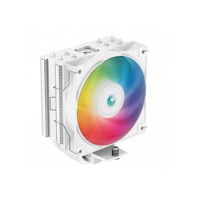 Disipador CPU DeepCool AG400 BK ARGB, 120mm, 500 - 2000RPM, Blanco