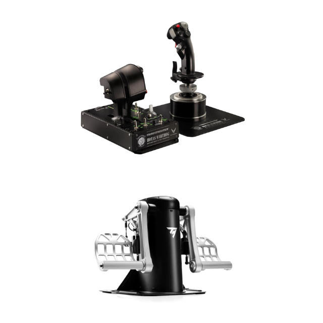 BUNDLE THRUSMASTER TPR + HOTAS WARTHOG
