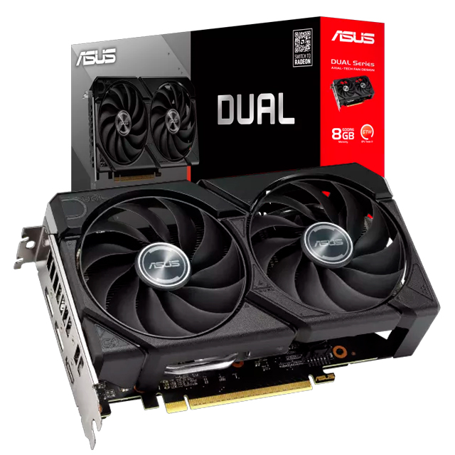 Tarjeta de Video ASUS AMD Radeon RX 9060 XT DUAL, 16GB 128-bit GDDR6, PCI Express 5.0