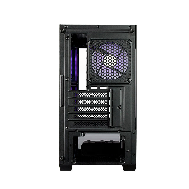 Gabinete Cooler Master ELITE 490, Mini-Tower, Micro-ATX/Mini-ITX, USB 3.0, sin Fuente, 3 Ventiladores Instalados, Negro