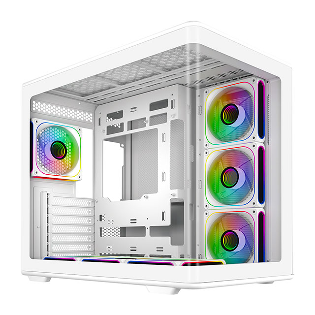 Gabinete Cooler Master ELITE 600, Midi-Tower, ATX/Micro-ATX/Mini-ITX, USB 3.0, sin Fuente, sin Ventiladores Instalados, Blanco