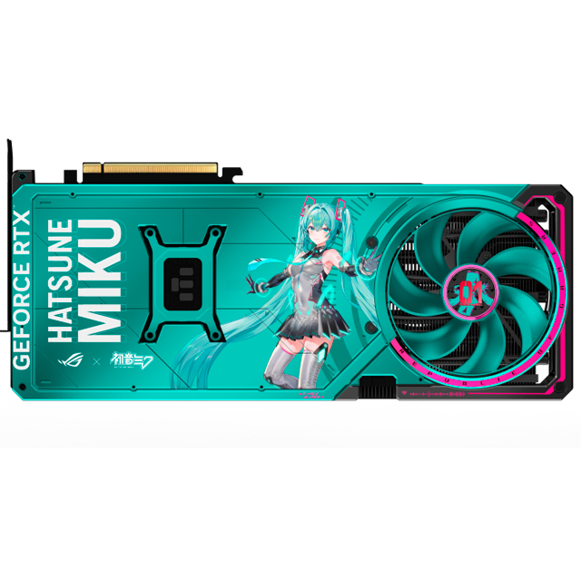Tarjeta de Video ASUS NVIDIA ROG Astral GeForce RTX 5080 16GB OC Edition, 16GB 256-bit GDDR7, PCI Express 5.0 (Hatsune Miku Edition)