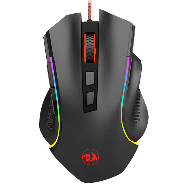 Mouse Gamer Redragon Griffin M607 RGB, Alámbrico, USB-A, 7200DPI, Negro