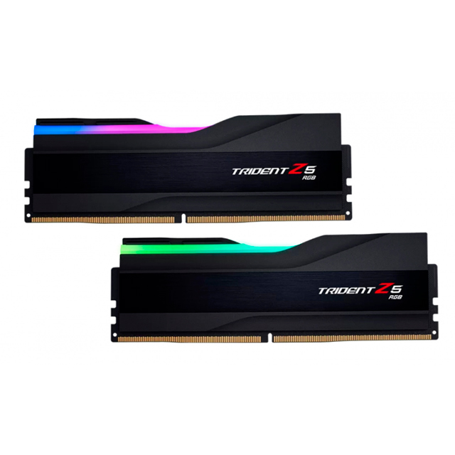 Kit Memoria RAM G.Skill Trident Z5 RGB DDR5, 6000MHz, 48GB (2 x 24GB), Non-EC, CL40, XMP