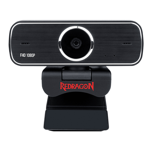 Redragon Webcam Streamer Hitman GW800, 1920 x 1080 Pixeles, USB, Negro