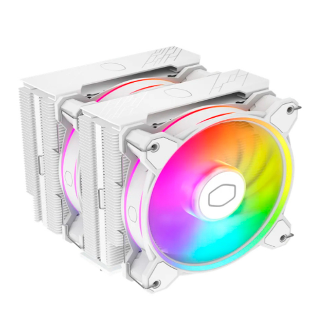 Disipador CPU Cooler Master Hyper 622 Halo White, 120mm, hasta 2050RPM, Blanco