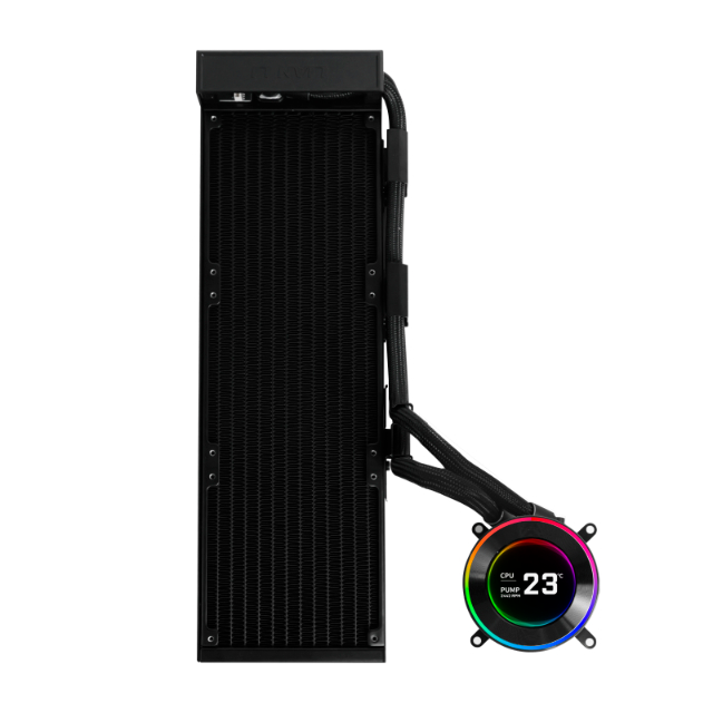 Lian Li HydroShift II LCD-C TL Enfriamiento Líquido para CPU, 3x 120mm, hasta 3200RPM, Negro