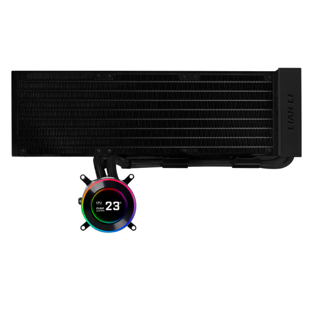 Lian Li HydroShift II LCD-C TL Enfriamiento Líquido para CPU, 3x 120mm, hasta 3200RPM, Negro