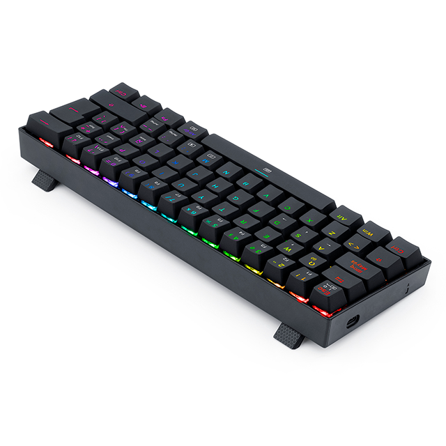 Teclado Gamer Redragon Dragonborn K630 RGB, Teclado Mecánico, Switch Redragon Red, Alámbrico, Negro