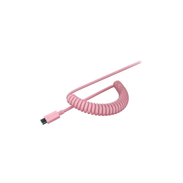 Razer PBT Keycap + Coiled Cable Upgrade Set - Quartz Pink - FRML Packaging 