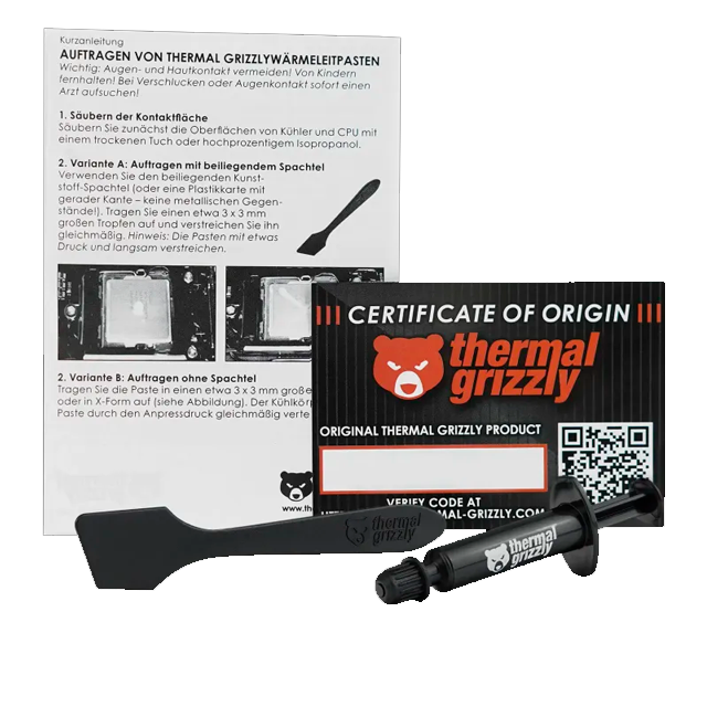 Pasta Termica Thermal Grizzly KRYONAUT (1 Gramo)