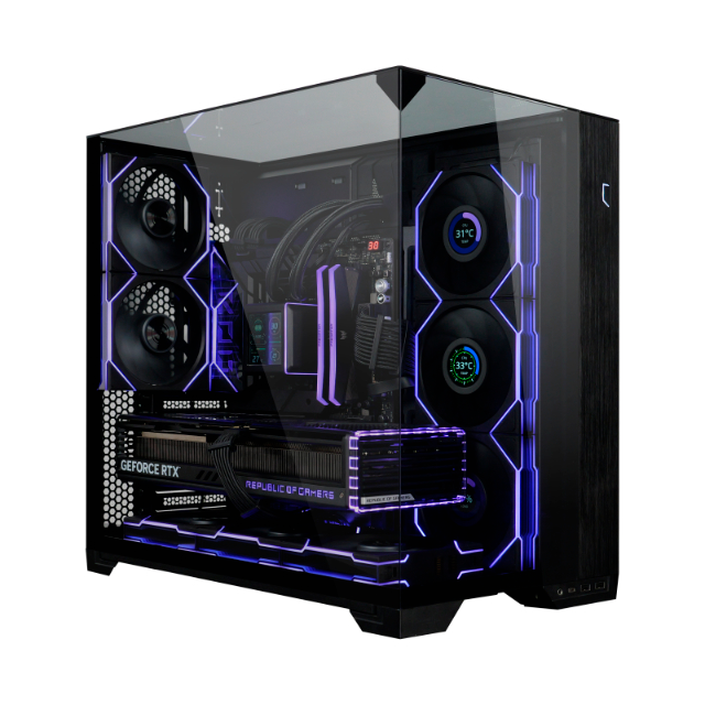 Kit Ventiladores Lian Li UNI FAN TL Wireless 120, 3x 120mm, 2600RPM, ARGB, Negro