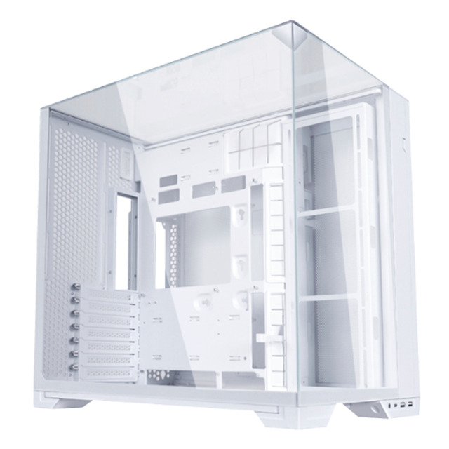 Gabinete Lian Li VISION COMPACT, Midi-Tower, ATX/Micro-ATX/Mini-ITX, USB 3.0, sin Fuente, sin Ventiladores Instalados, Blanco
