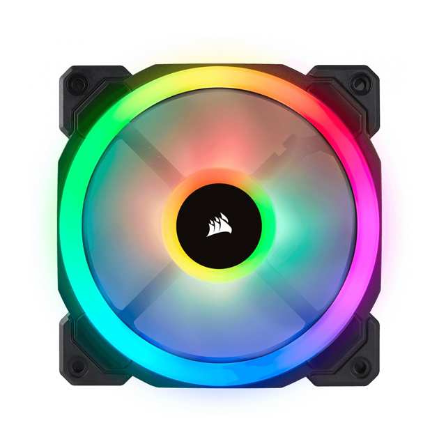 Ventilador Corsair LL120 RGB, 120mm, 600 - 1500RPM - 3 Piezas 