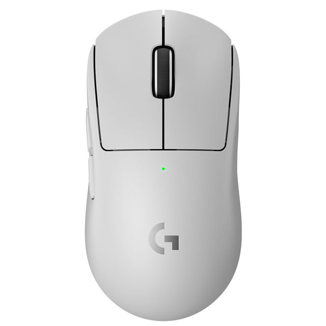 Mouse Gamer Logitech Óptico Pro X Superlight 2, Inalámbrico, Lightspeed, USB C, 32.000DPI, Blanco